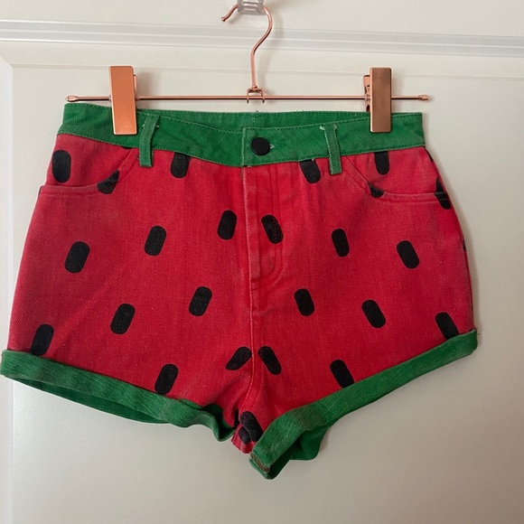 Lazy Oaf Watermelon Shorts - RARE 🍉 - Picture 3 of 6